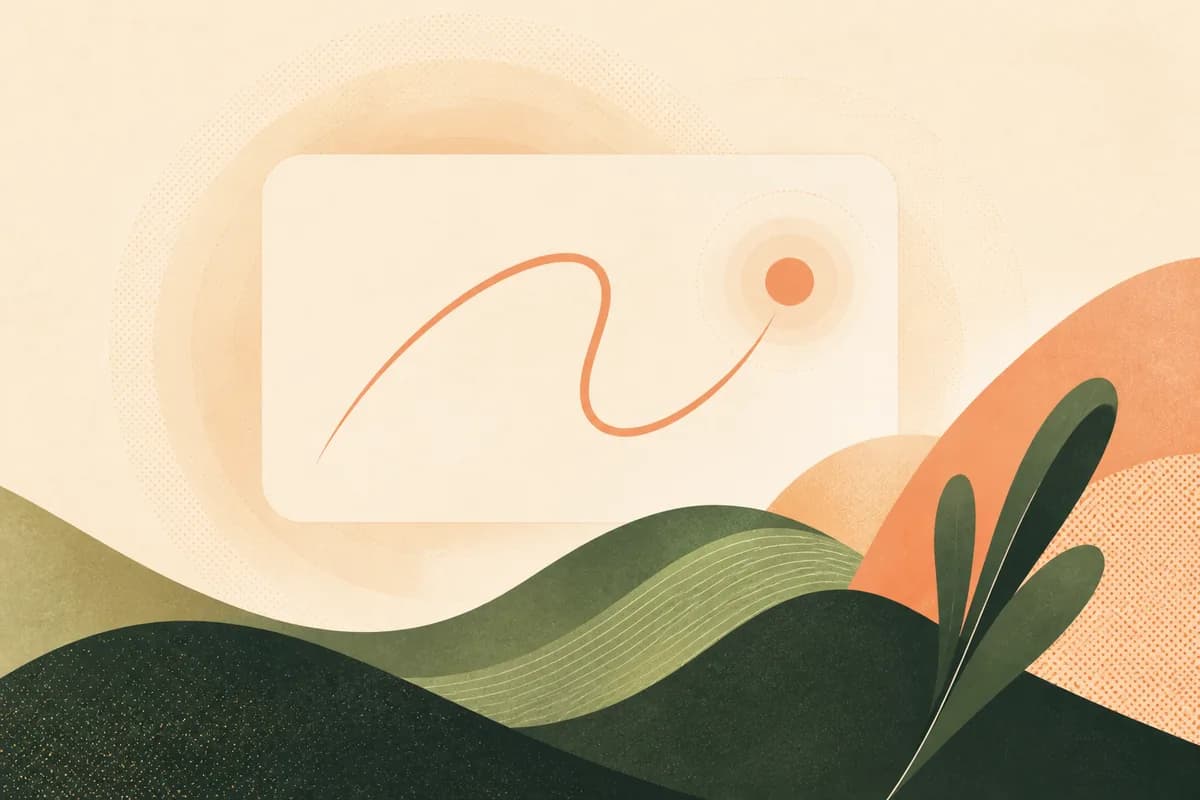 A visual explanation radiating outward as a video message